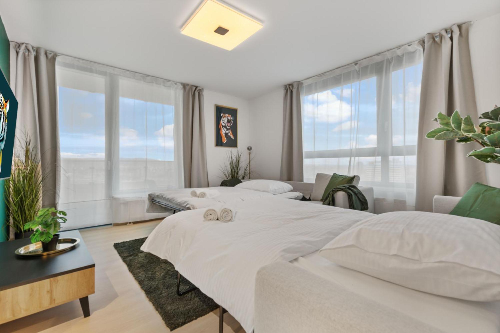 Apartament Lam Jungle - Sky View 21 Floor - Free Parking